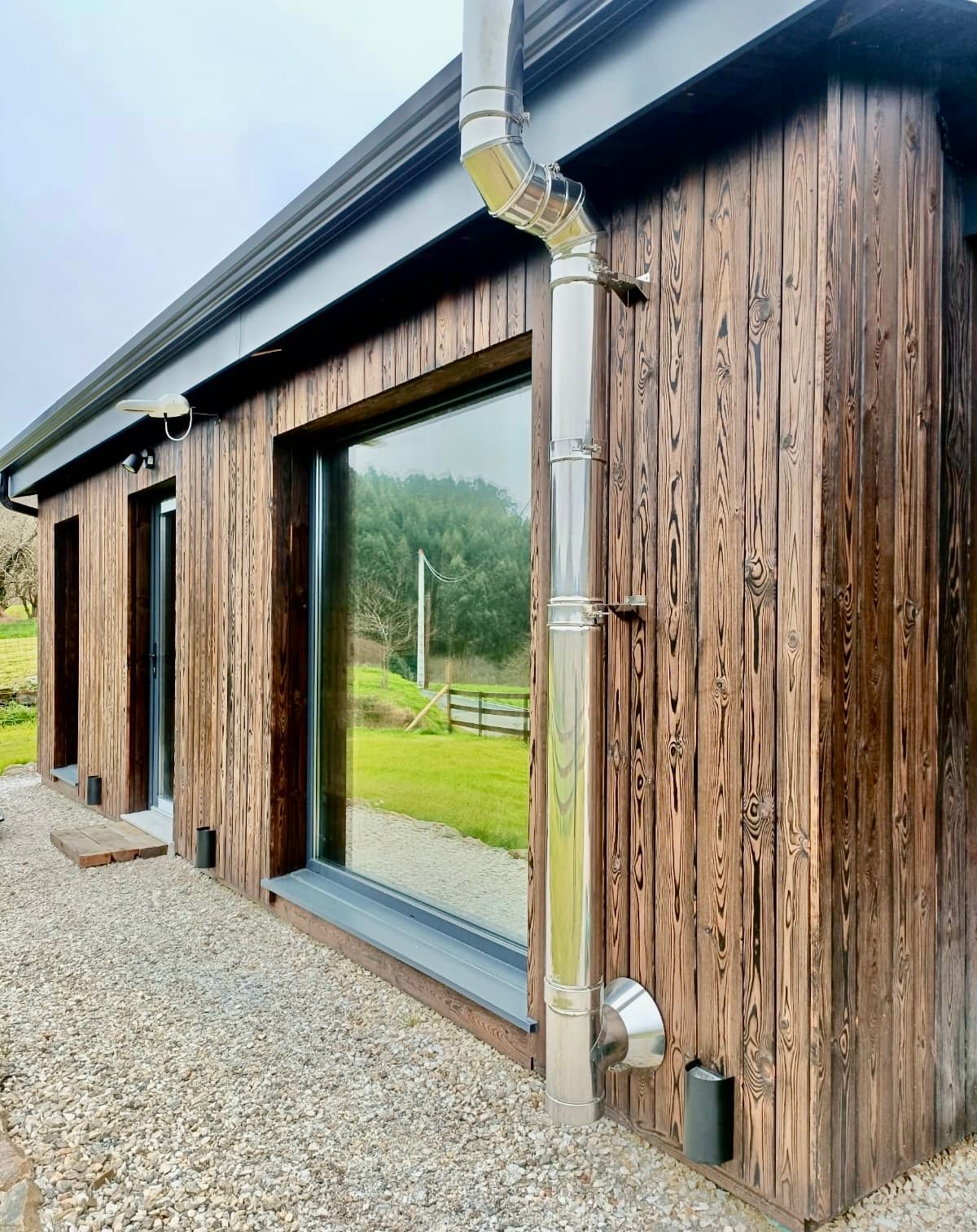 Fabricación de casas de madera en Narón